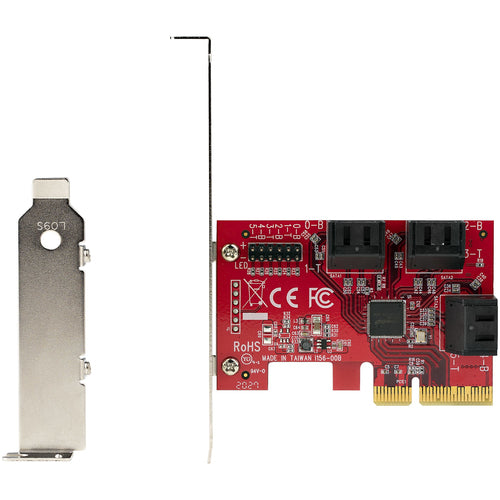 STARTECH.COM SATA PCIE CARD - 6 PORT 6GBPS PCIE SATA EXPANSION, 2 YR