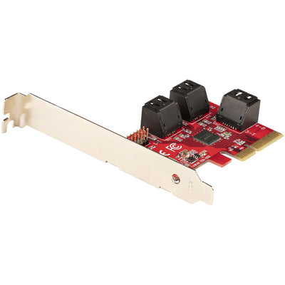 StarTech.com 6P6G-PCIE-SATA-CARD - SATA PCIe Card Controller Card 6 Ports