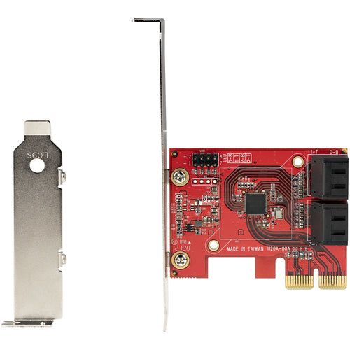 StarTech.com 4P6G-PCIE-SATA-CARD - SATA PCIe Card 4 Ports 6Gbps Non-RAID