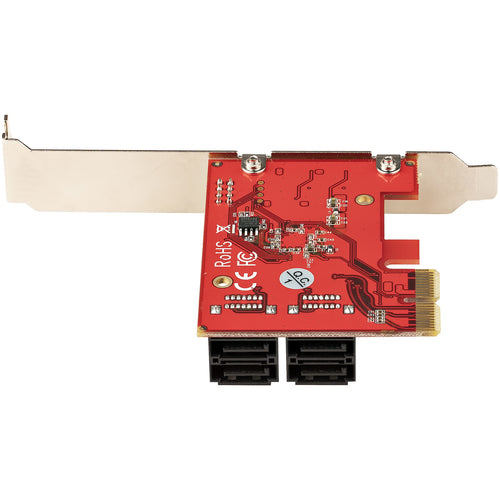 StarTech.com 4P6G-PCIE-SATA-CARD - SATA PCIe Card 4 Ports 6Gbps Non-RAID