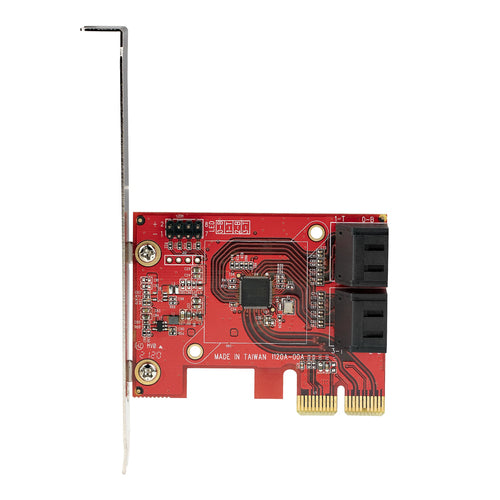 StarTech.com 4P6G-PCIE-SATA-CARD - SATA PCIe Card 4 Ports 6Gbps Non-RAID
