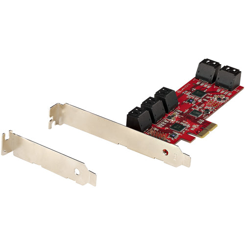 STARTECH.COM SATA PCIE CARD - 10 PORT 6GBPS PCIE SATA EXPANSION, 2 YR