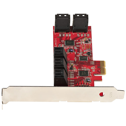 STARTECH.COM SATA PCIE CARD - 10 PORT 6GBPS PCIE SATA EXPANSION, 2 YR