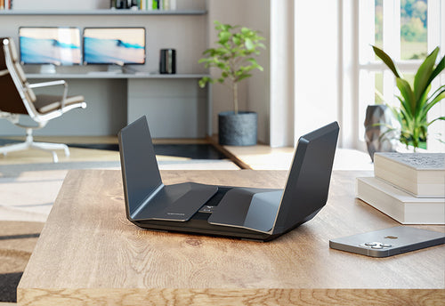 RAXE500-100APS - NETGEAR NIGHTHAWK AXE11000 AX12 12-STREAM TRI-BAND WIFI 6E ROUTER (RAXE500)
