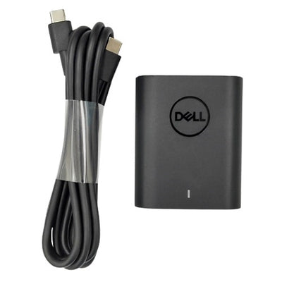 492-BDDE - Dell Power Adapter AC 60W USB-C Output USFF GaN - C6 3-Pin AC Input - DPN