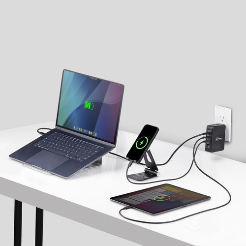STARTECH.COM 140W USB-C WALL CHARGER, USB-C/USB-A, PD GAN POWER ADAPTER, 2 YR