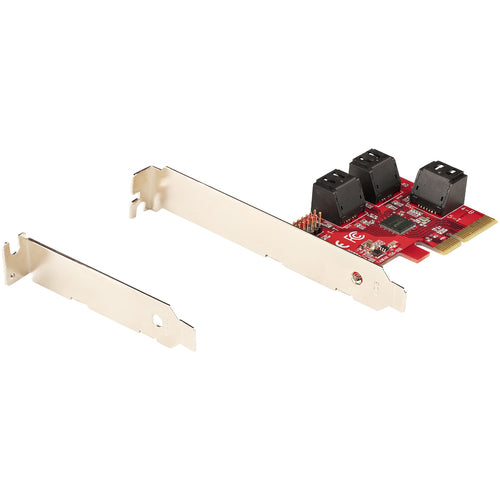 STARTECH.COM SATA PCIE CARD - 6 PORT 6GBPS PCIE SATA EXPANSION, 2 YR