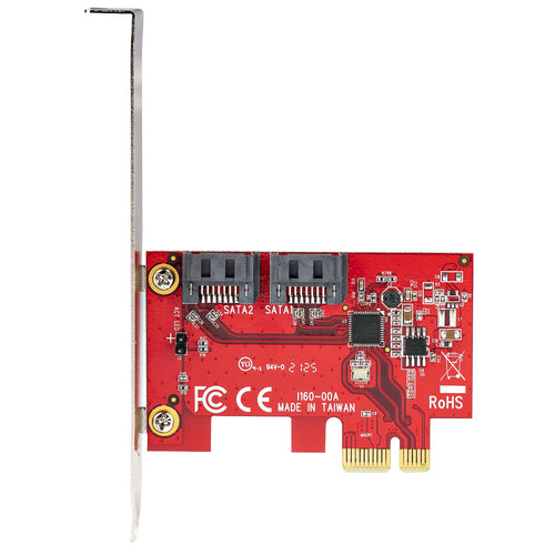 STARTECH.COM SATA PCIE CARD, 2PORT PCIE SATA 6GBPS ADAPTER CARD, LTW