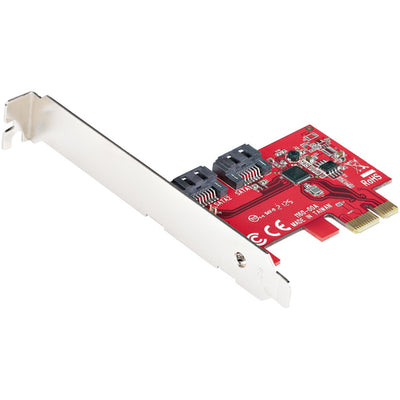 StarTech.com 2P6G-PCIE-SATA-CARD - SATA PCIe Card 2 Ports 6Gbps Non-RAID