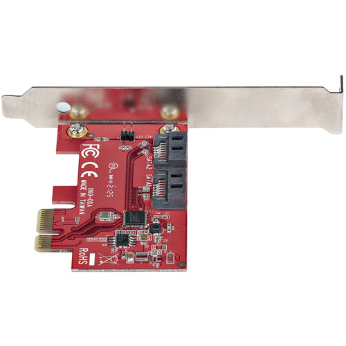 STARTECH.COM SATA PCIE CARD, 2PORT PCIE SATA 6GBPS ADAPTER CARD, LTW