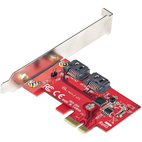 STARTECH.COM SATA PCIE CARD, 2PORT PCIE SATA 6GBPS ADAPTER CARD, LTW