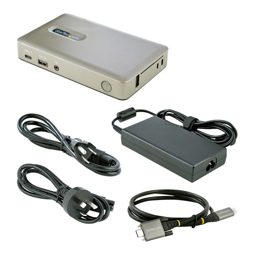 StarTech.com DKM30CHDPD - USB C DOCK DISPLAYPORT 4K 30/VGA/65W PD