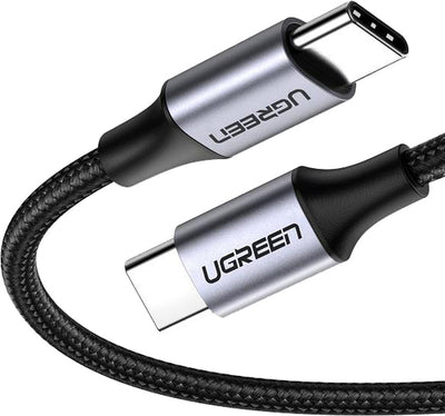 UG-50150 - Ugreen USB-C 2.0 Male To USB-C 2.0 Male 3A Data Cable 1M