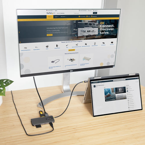 STARTECH.COM USB-C MULTIPORT ADAPTER - 4K HDMI - PD 3YR