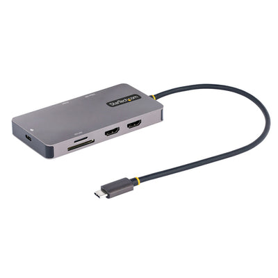 StarTech.com 120B-USBC-MULTIPORT - USB C MULTIPORT ADAPTER DUAL 4K HDMI PD