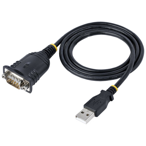 STARTECH.COM 91CM USB TO SERIAL CABLE, USB TO SERIAL PORT ADAPTER, WIN/MAC, 3 YR