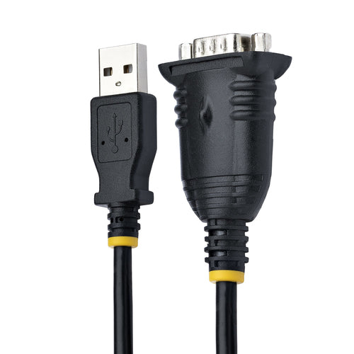 STARTECH.COM 91CM USB TO SERIAL CABLE, USB TO SERIAL PORT ADAPTER, WIN/MAC, 3 YR