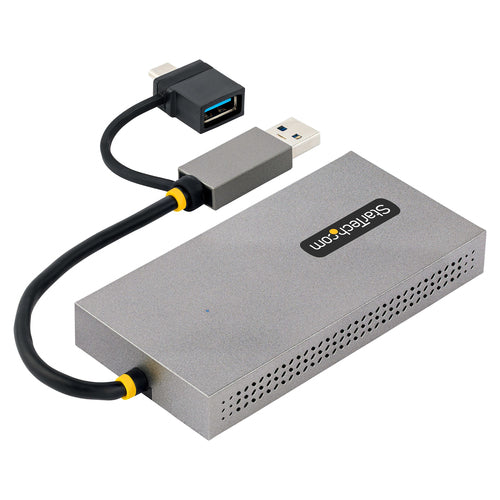 STARTECH.COM USB TO DUAL HDMI ADAPTER, USB A/C TO 4K30+1080P HDMI CONVERTER 3 YR