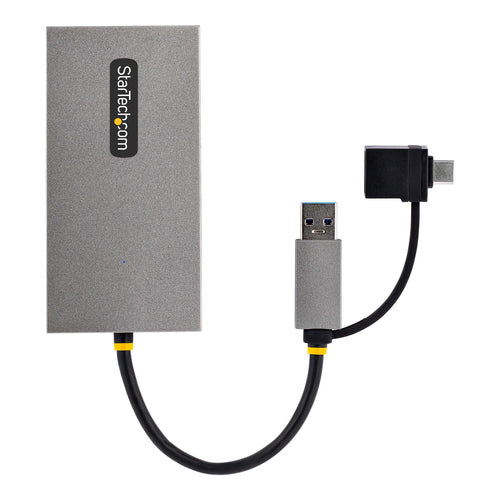 STARTECH.COM USB TO DUAL HDMI ADAPTER, USB A/C TO 4K30+1080P HDMI CONVERTER 3 YR