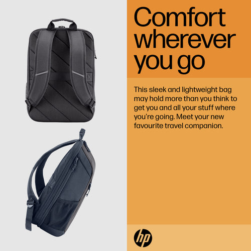 6B8U6AA - HP TRAVEL EXPANDABLE 18L BACKPACK GRAY