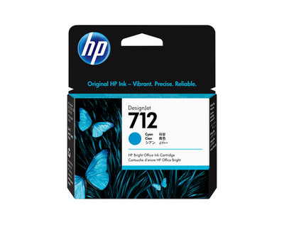 3ED67A - HP 712 29 ml Cyan DesignJet Tintenpatrone
