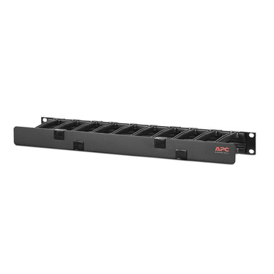 AR8602A - APC (AR8602A) HORIZONTALER KABELMANAGER, 1HE X 4" TIEF, EINSEITIG MIT ABDECKUNG