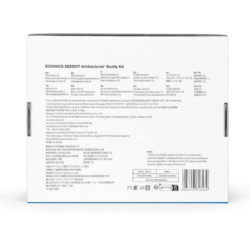 DKT060099 - Ecovacs Deebot X2 OMNI Antibacterial Buddy Kit