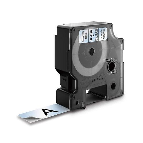 S0720820 - Dymo Blk on Clr 19mmx7m Tape