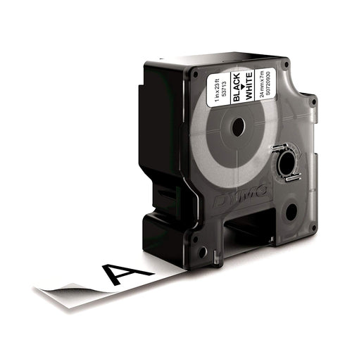 S0720930 - Dymo Blk on Wht 24mmx7m Tape