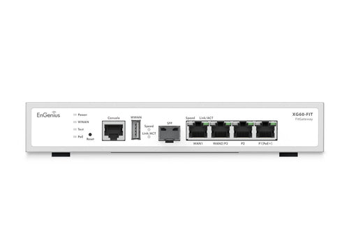 XG60-FIT - EnGenius FitXpress 4-Port Gig PoE+ Dual-Core 2.1GHz Gateway