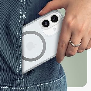 77-98781 - OtterBox Symmetry MagSafe (CC) - iPhone 17 - Clear