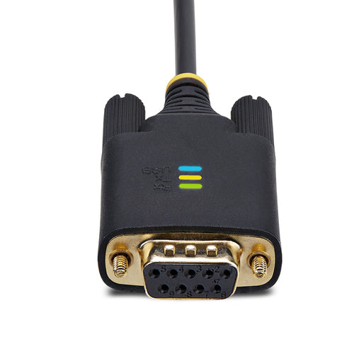 STARTECH.COM 6.6FT/2M USB TO NULL MODEM SERIAL ADAPTER CABLE, FTDI, RS232, 2 YR