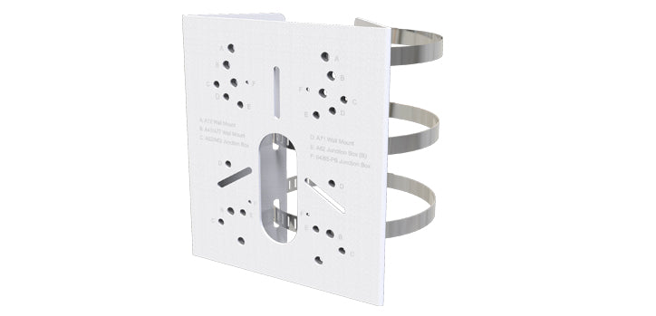 A01 - Milesight Pole Mount with Stainless Steel Straps