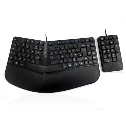 COMBO KEYBOARD CONTOUR WIRED WITH NUMERIC PAD ACC