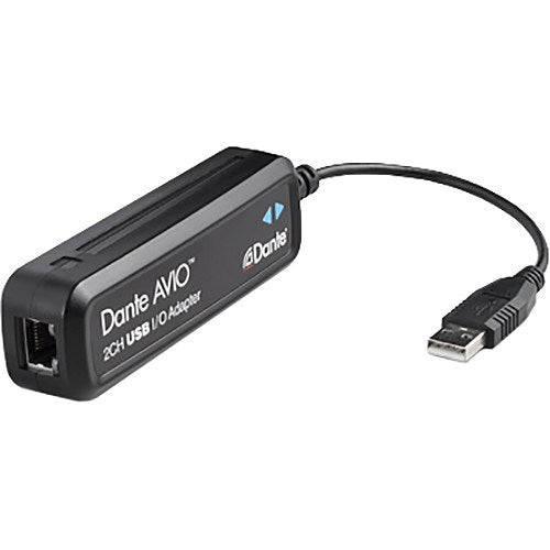 Dante AVIO USB IO Adapter 2x2