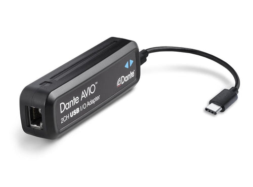 Dante AVIO USBC IO Adapter 2x2