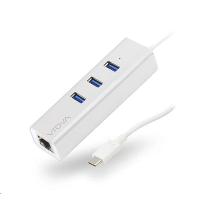 ALOGIC VPLUC3AGE - USB-C TO GIGABIT & 3 PORT USB HUB