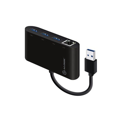 ALOGIC U33HGHEDF - USB3.0 3-PORT-HUB UND GIGABIT-ADAPTER