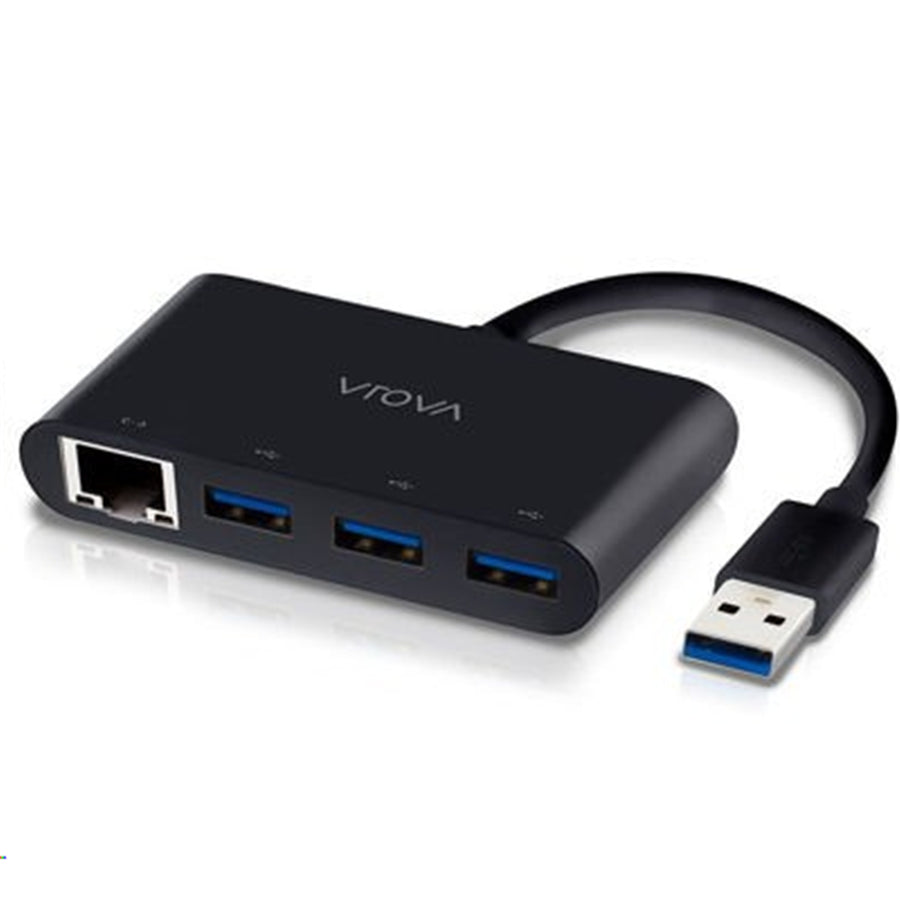 ALOGIC U33HGHEDF - USB3.0 3-PORT-HUB UND GIGABIT-ADAPTER
