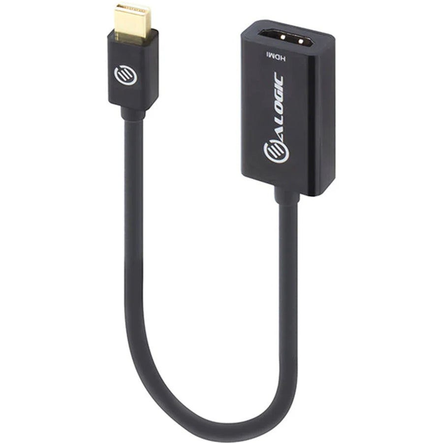ALOGIC MDP-HDBK-ACO – 20CM MINI DP ZU HDMI ADAPTER SCHWARZ STOM