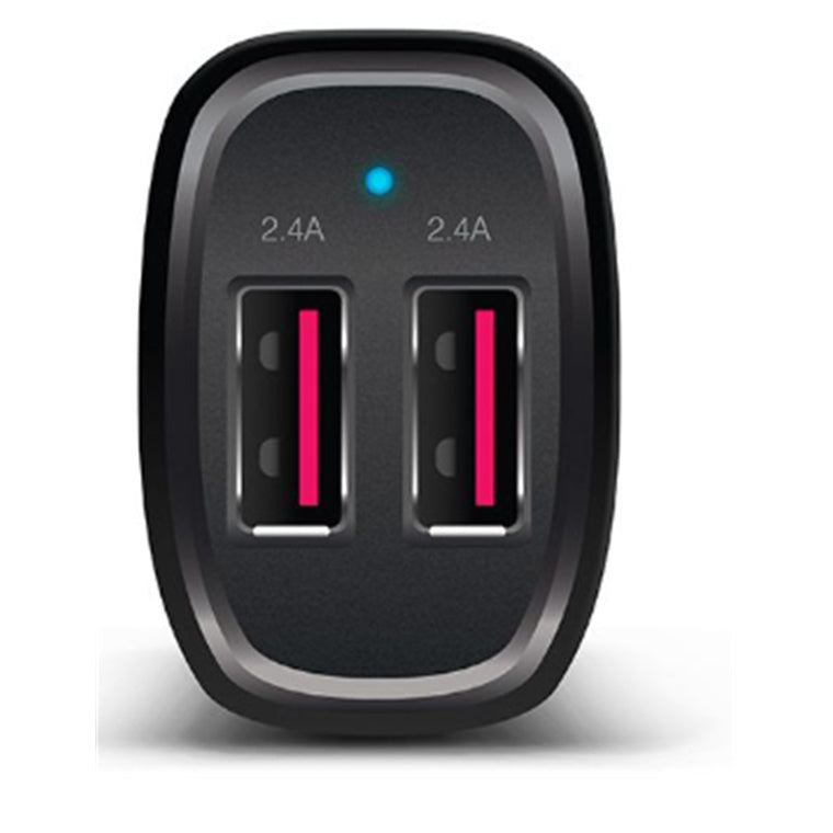 ALOGIC VC2A24 – 2-PORT-USB-A-KFZ-LADEGERÄT 5V/4.8A SCHWARZ