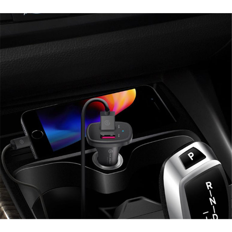 ALOGIC VC2A24 – 2-PORT-USB-A-KFZ-LADEGERÄT 5V/4.8A SCHWARZ
