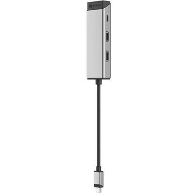 Alogic ULC2HDPD-SGR USB-C TO 2x HDMI 4K 60Hz + PD