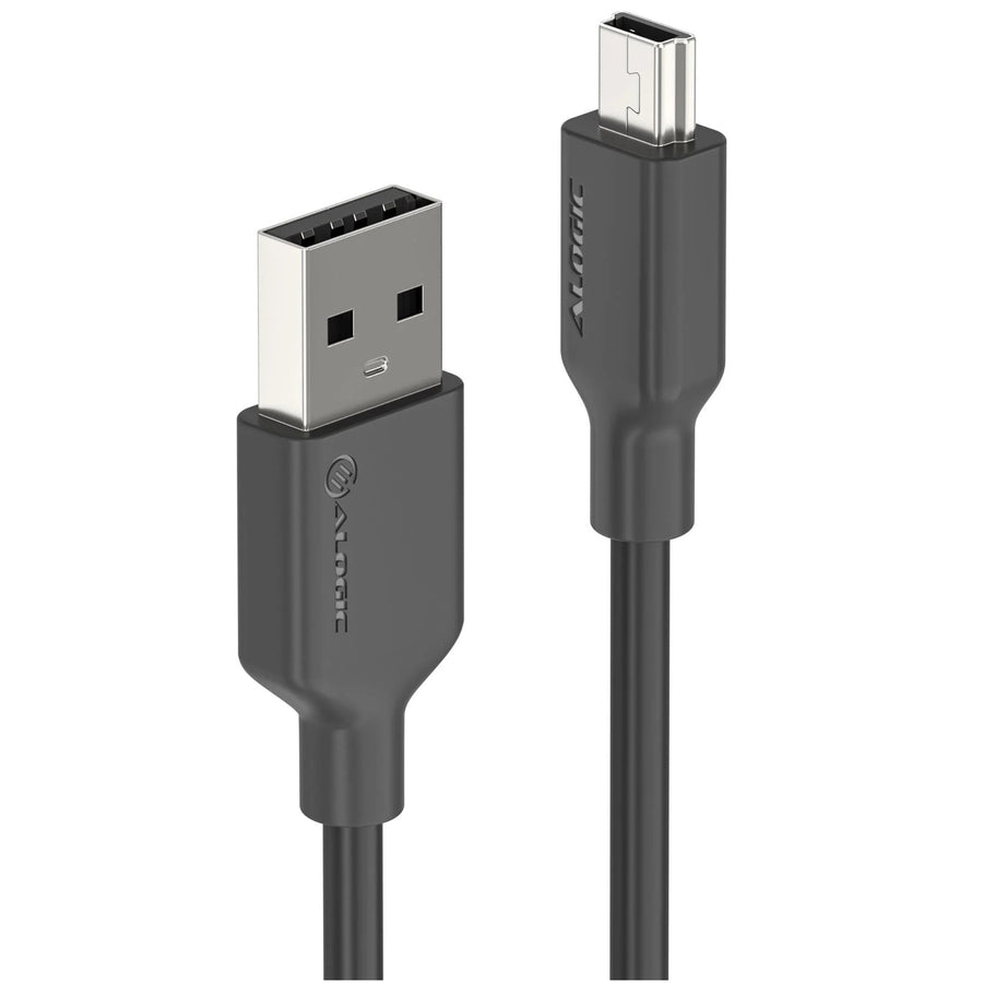ALOGIC ELPAMN12-BK - 1.2m USB-A to Mini B Charg n Data Cable