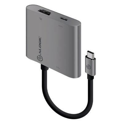 ALOGIC VPLUCHDACH-SGR - USB-C MULTIPORT ADPTR HDMI4K/USB3.0/C GR