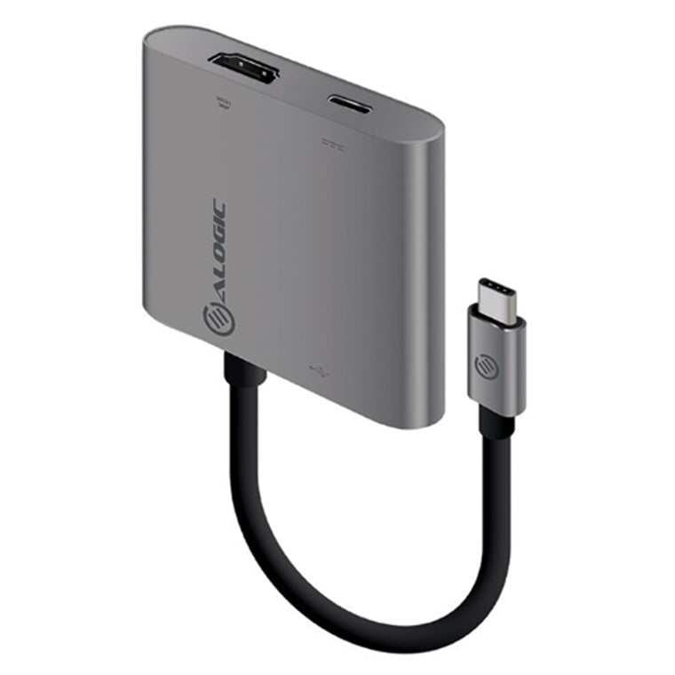ALOGIC VPLUCHDACH-SGR - USB-C MULTIPORT ADPTR HDMI4K/USB3.0/C GR