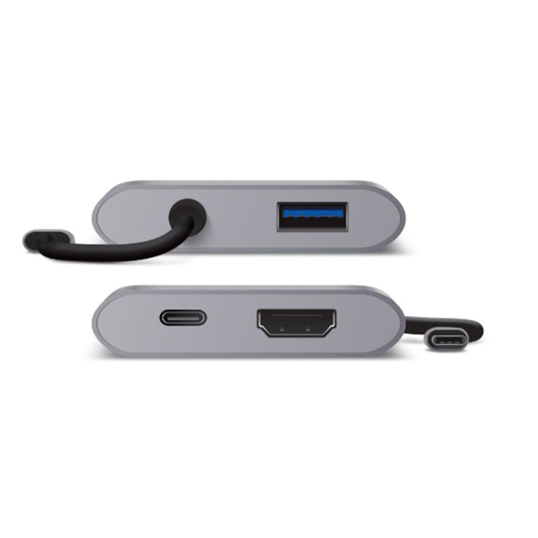ALOGIC VPLUCHDACH-SGR - USB-C MULTIPORT ADPTR HDMI4K/USB3.0/C GR