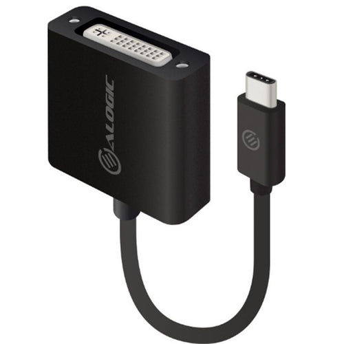 ALOGIC UCDVI-ADP - 15CM USB-C TO DVI ADAPTER BLACK