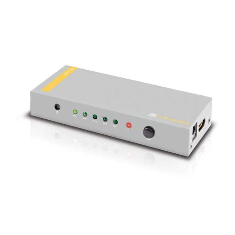 HD4KSW05 - ALOGIC 5 PORT HDMI 2.0 4K SWITCH WITH WI
