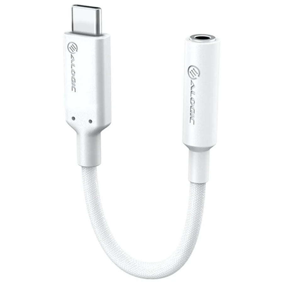 Alogic Elements ELPC35A-WH Pro USB-C TO 3.5MM Audio Adapter - White